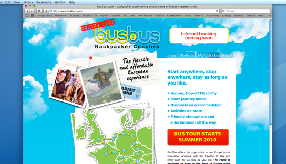 bus 2 bus backpacker coaches